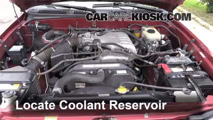2002 Toyota 4Runner SR5 3.4L V6 Coolant (Antifreeze) Check Coolant Level